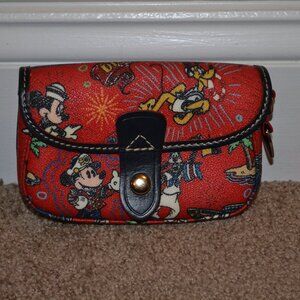 Disney Dooney and Bourke Cruise Sketch Wristlet